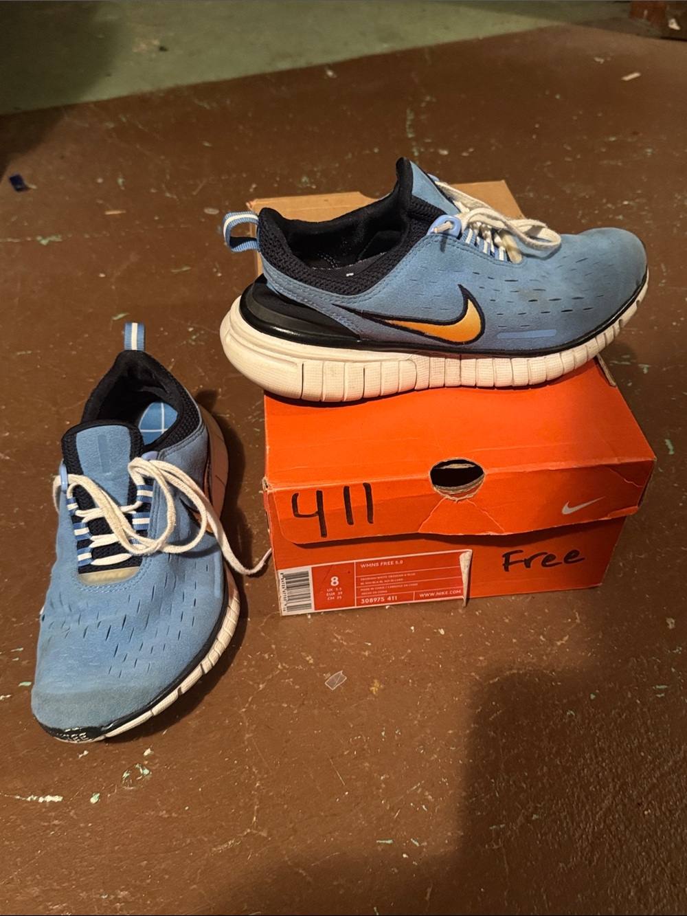 Nike Free Women’s running shoes size 8